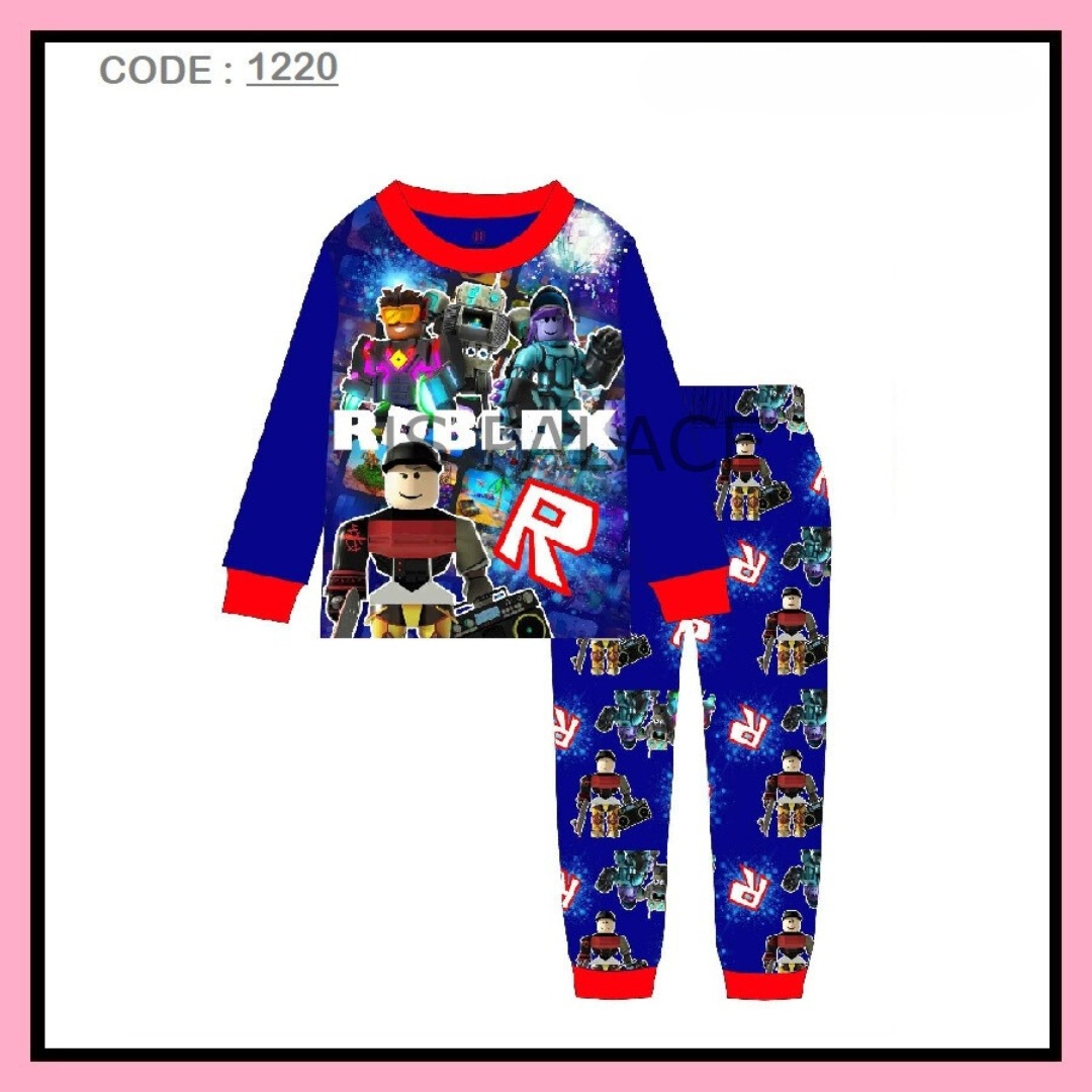 KIDS / CHILDREN ROBLOX PYJAMAS / BOY / GIRL [READY STOCK], Babies