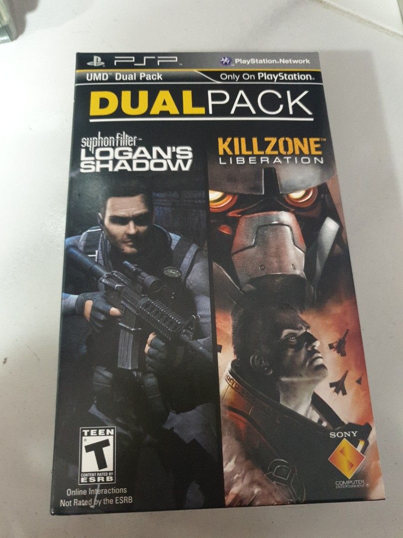 Killzone: Liberation and Syphon Filter: Logan's Shadow PSP UMD Dual Pack