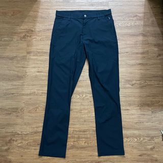 Kirkland Signature 科克蘭 男休閒長褲 34x32 深藍色
