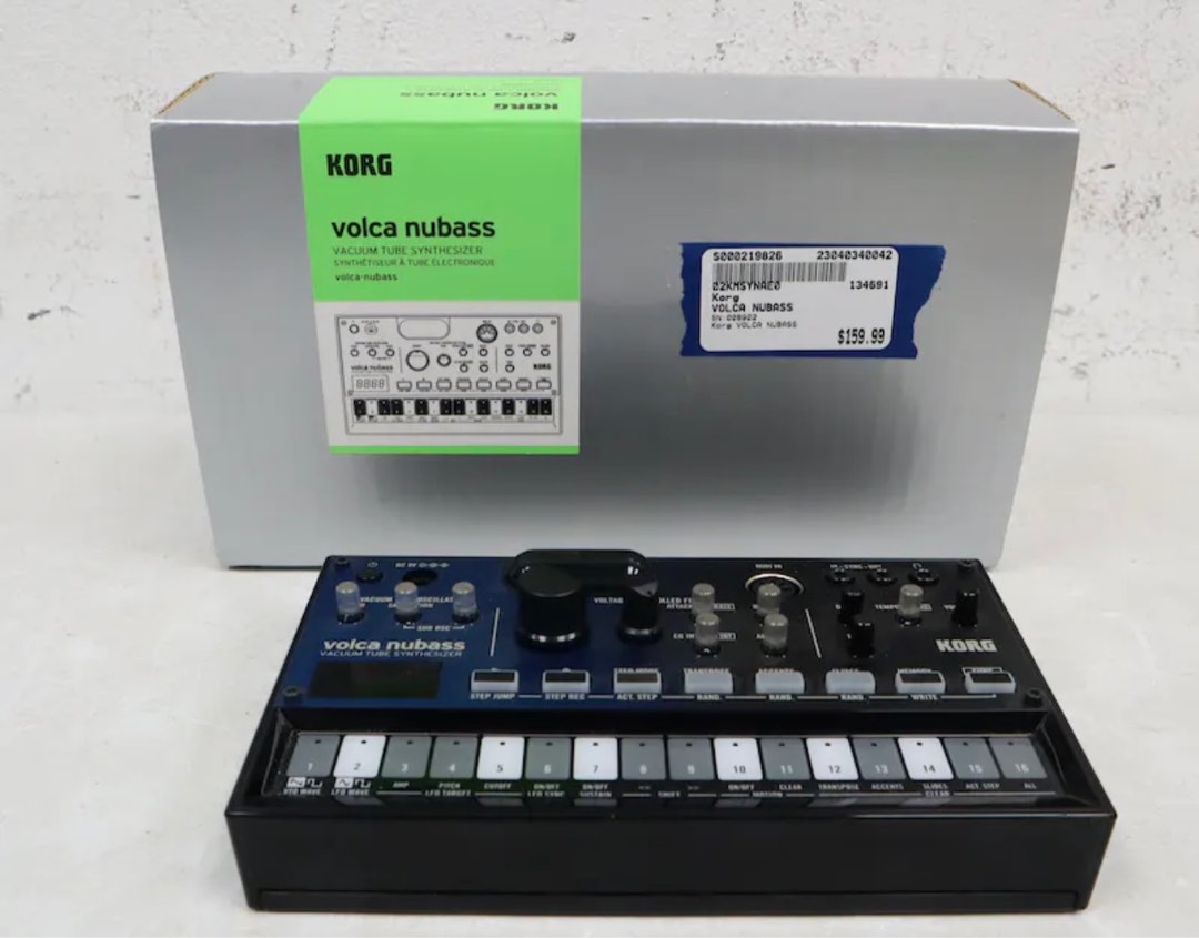 Korg volca nubass synthesizer, 興趣及遊戲, 音樂、樂器& 配件, 樂器