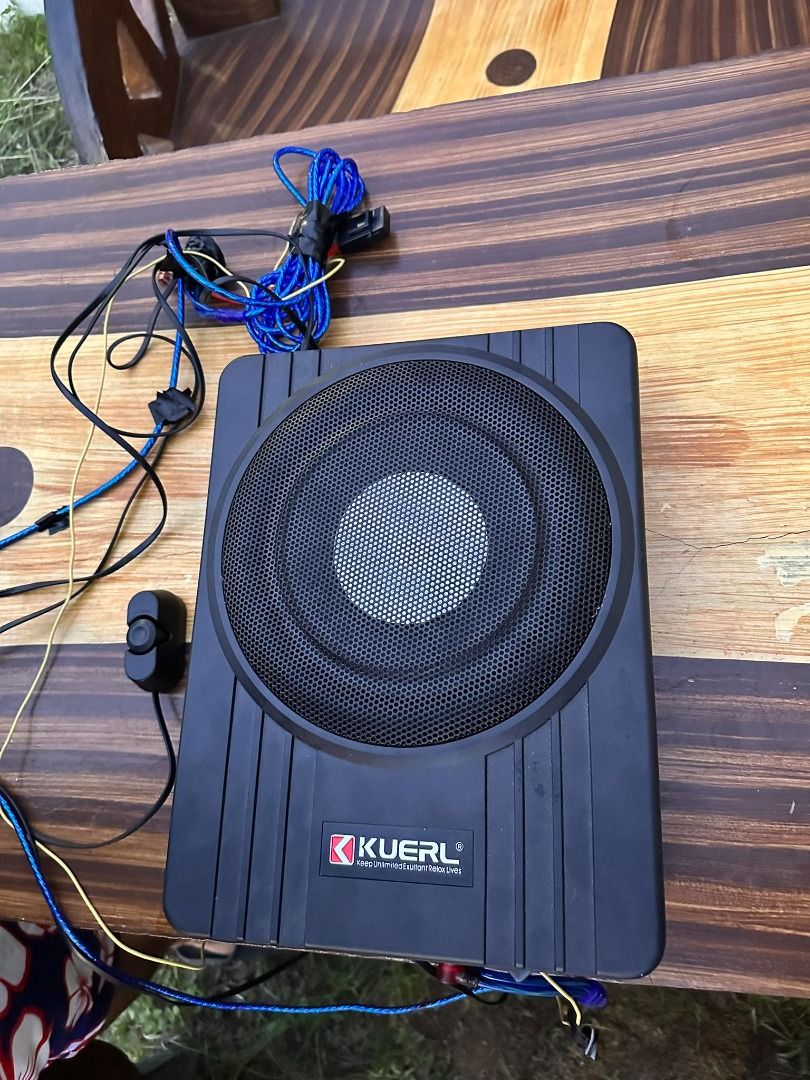 Kuerl underseat subwoofer new arrivals