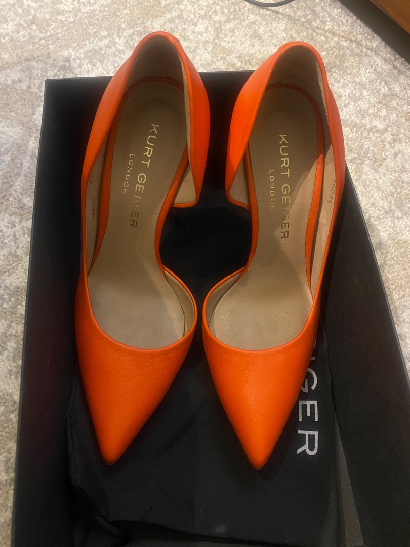 Red kurt geiger top heels