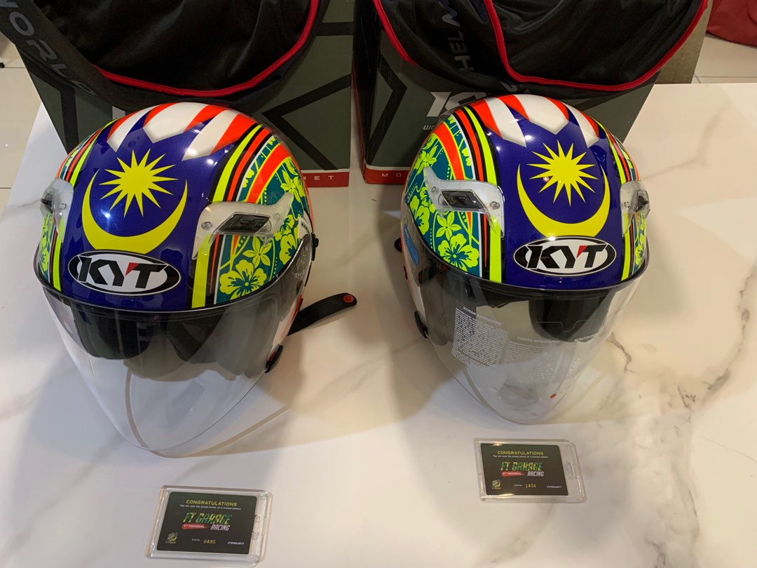 Kyt Helmet, Motorcycles, Motorcycle Accessories on Carousell