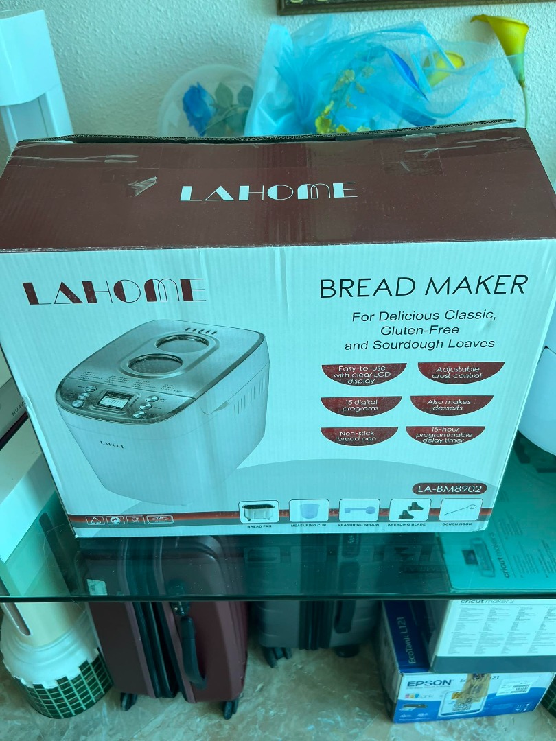 Lahome Bread Maker LABM8902, TV & Home Appliances, Kitchen Appliances
