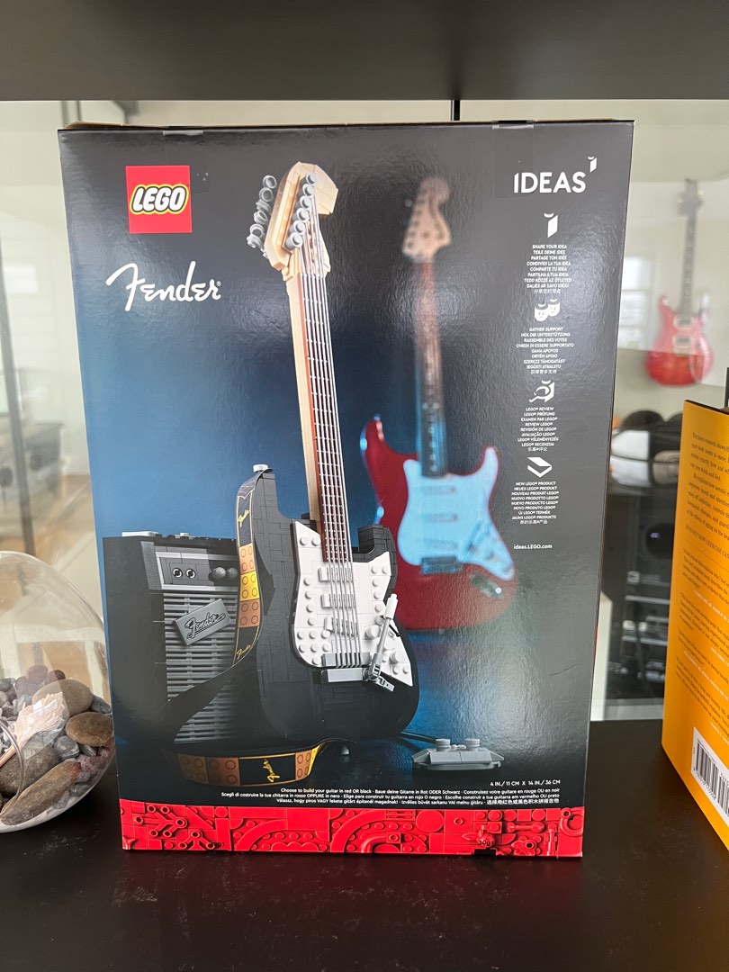 Lego Fender Stratocaster, Hobbies & Toys, Toys & Games on Carousell