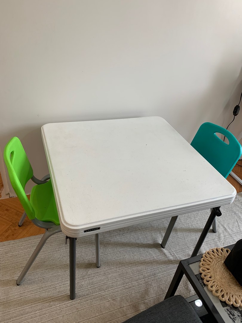 Lifetime Kids Table and Chair set on Carousell