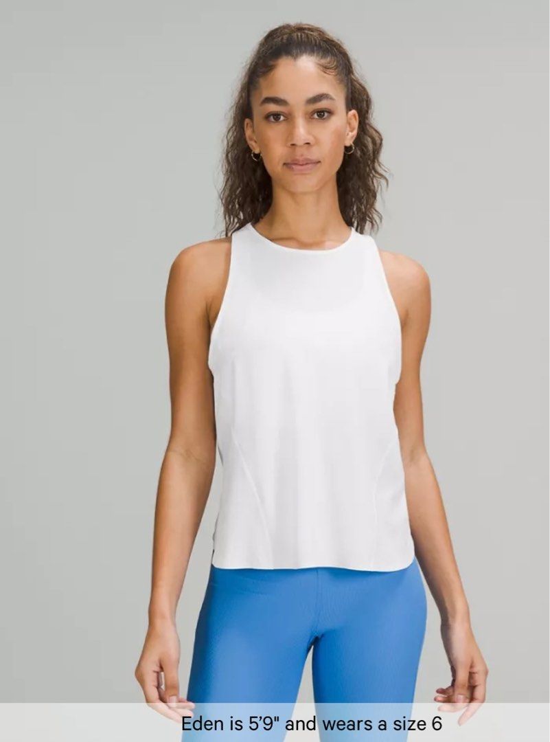 White running 2024 tank top