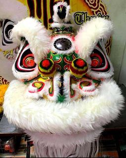 Lion dance head