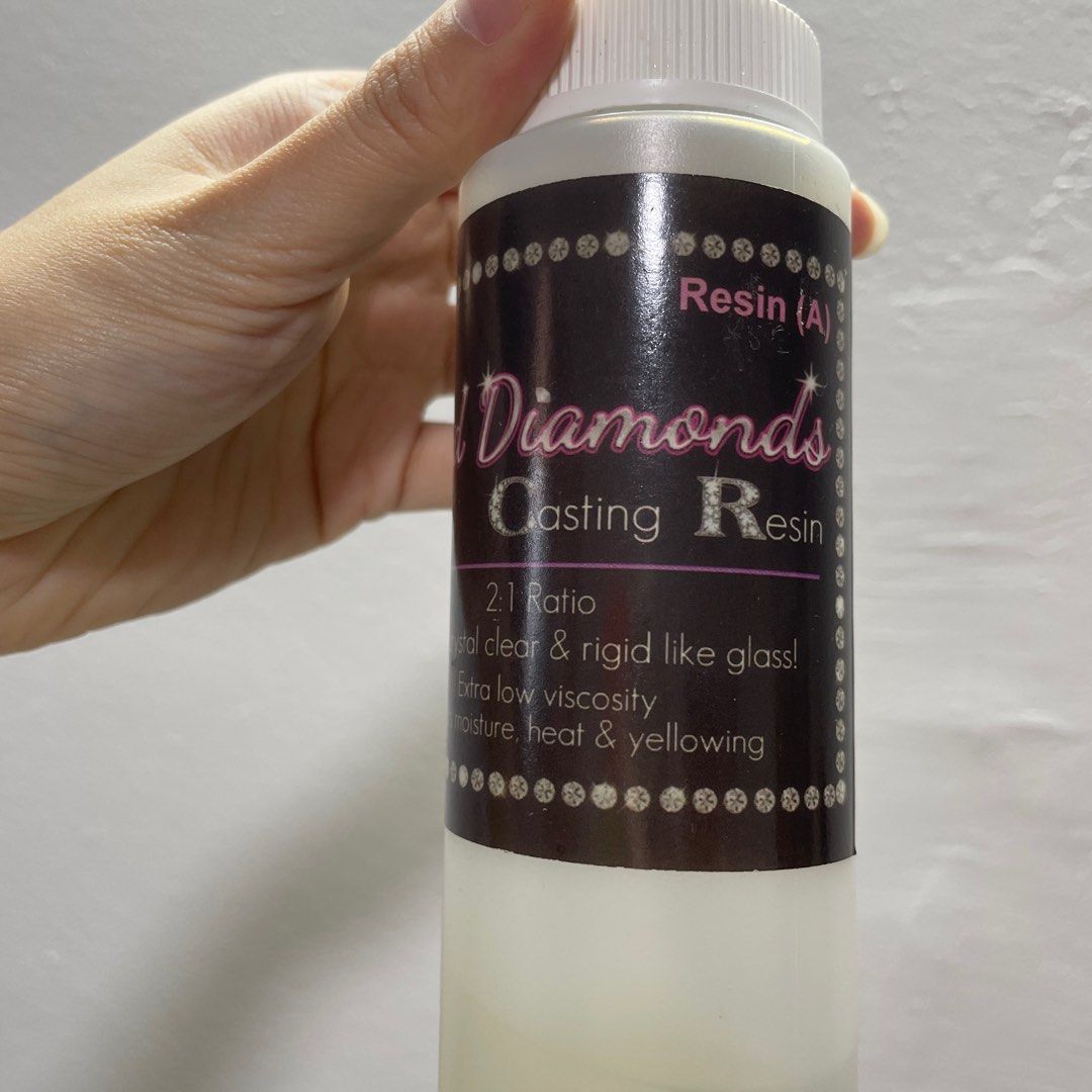 Liquid Diamond Epoxy Resin, Hobbies & Toys, Stationery & Craft, Craft