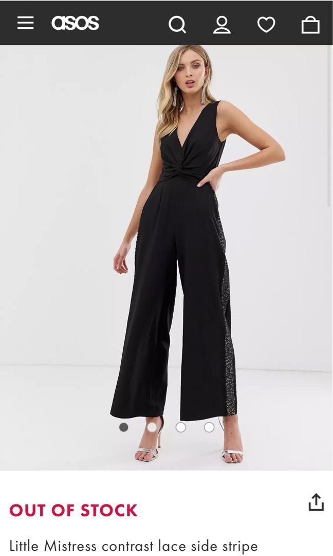 Little mistress hotsell lace jumpsuit