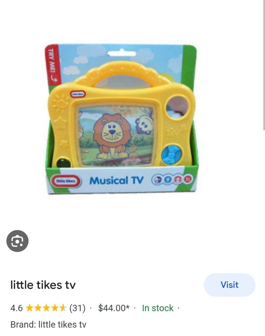 Little tikes musical tv online