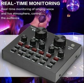 Live Streaming Voice Recording Soundcard SUMATO Bluetooth Audio Usb External SoundCard Karaoke Singing Tiktok Facebook Youtube Sound Adapter