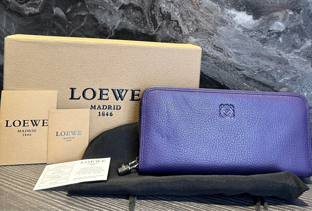 Loewe Zipped Around Long Wallet, Women's Fashion, Bags & Wallets ...