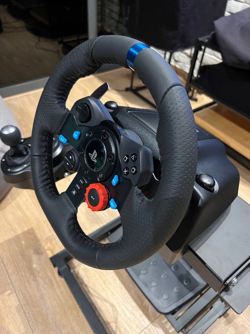 Logitech G29 with shifter & PXN A10 stand, Video Gaming, Gaming Accessories, Controllers on