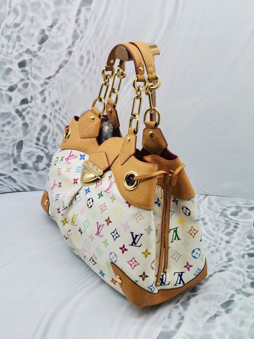 Ursula leather handbag Louis Vuitton White in Leather - 31319888