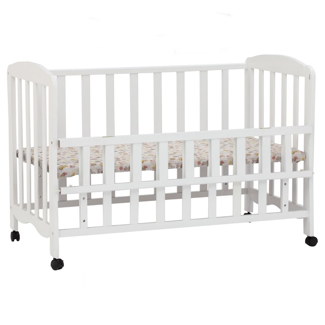 LUIS Baby Cot by Nuhoom Design (Solid Oak) Free delivery, Babies