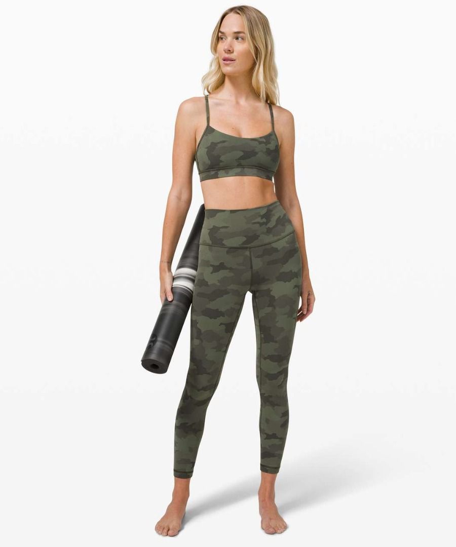 Lululemon Align Pant 28 HR Heritage 365 Camo Green Twill Multi 6 Small  Legging