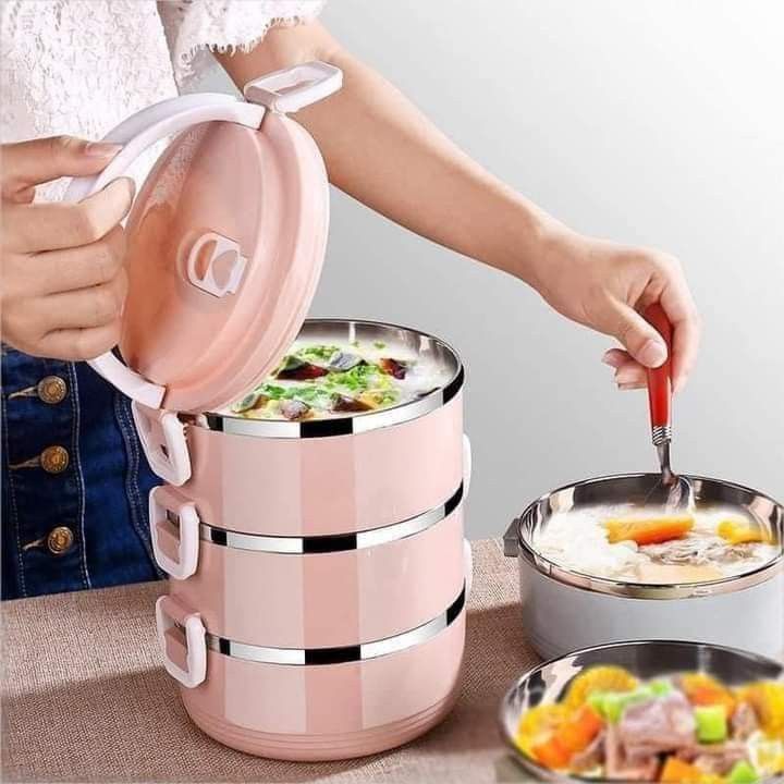 Lunch box 3layer (Category: Storage Boxes & Baskets) located in Manila. Submitted by bongsy999mall (Listing ID 1232807426, Image 2). Description: .