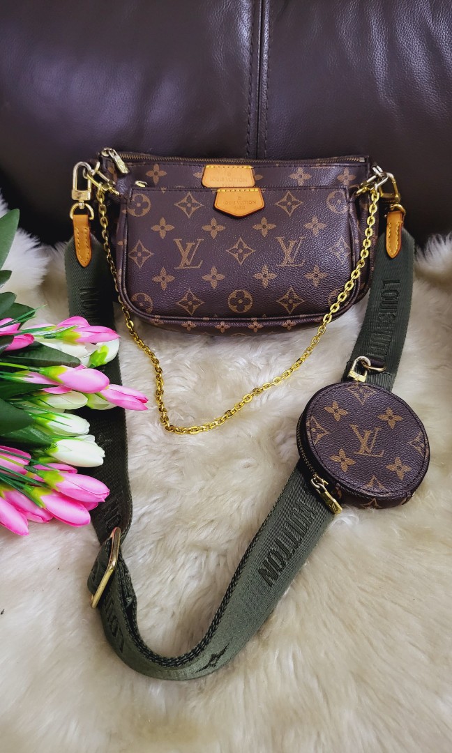 Louis Vuitton LV3 Pouch, Luxury, Bags & Wallets on Carousell