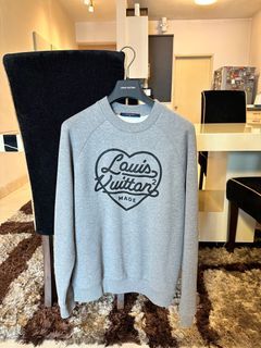 Louis Vuittonn Studio Jacquard Crewneck, Men's Fashion, Tops & Sets,  Hoodies on Carousell