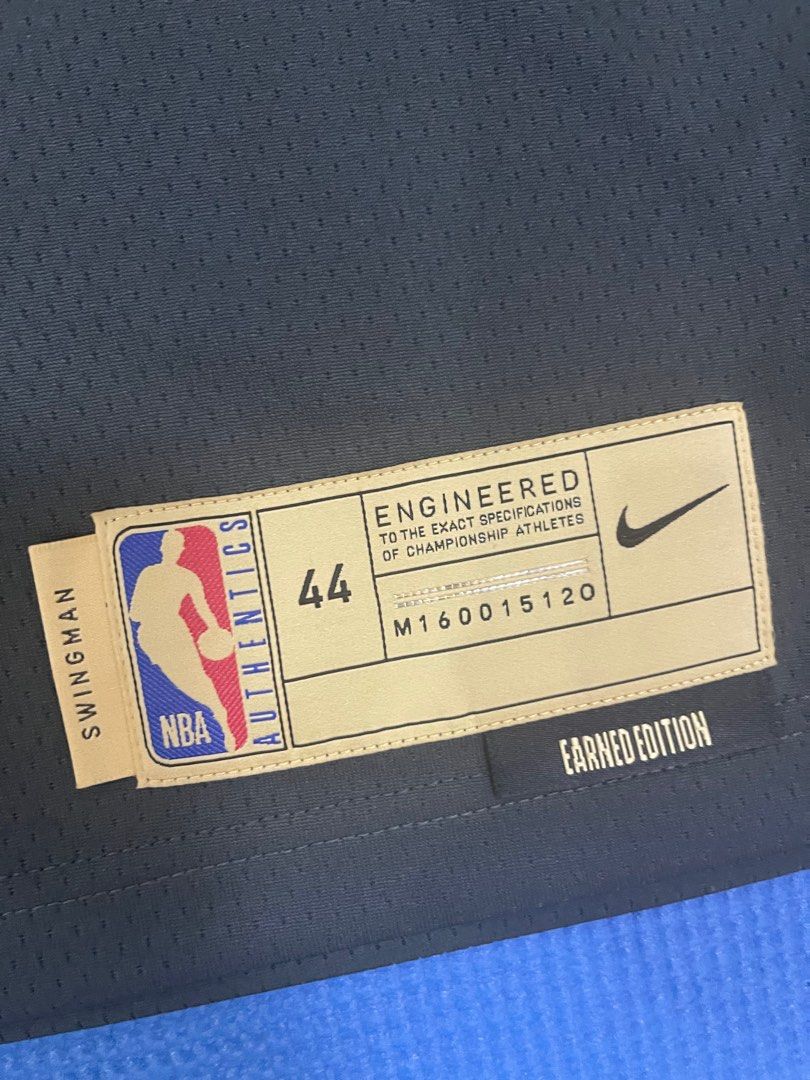 NBA Los Angeles Lakers LeBron James Nike Earned Edition Swingman