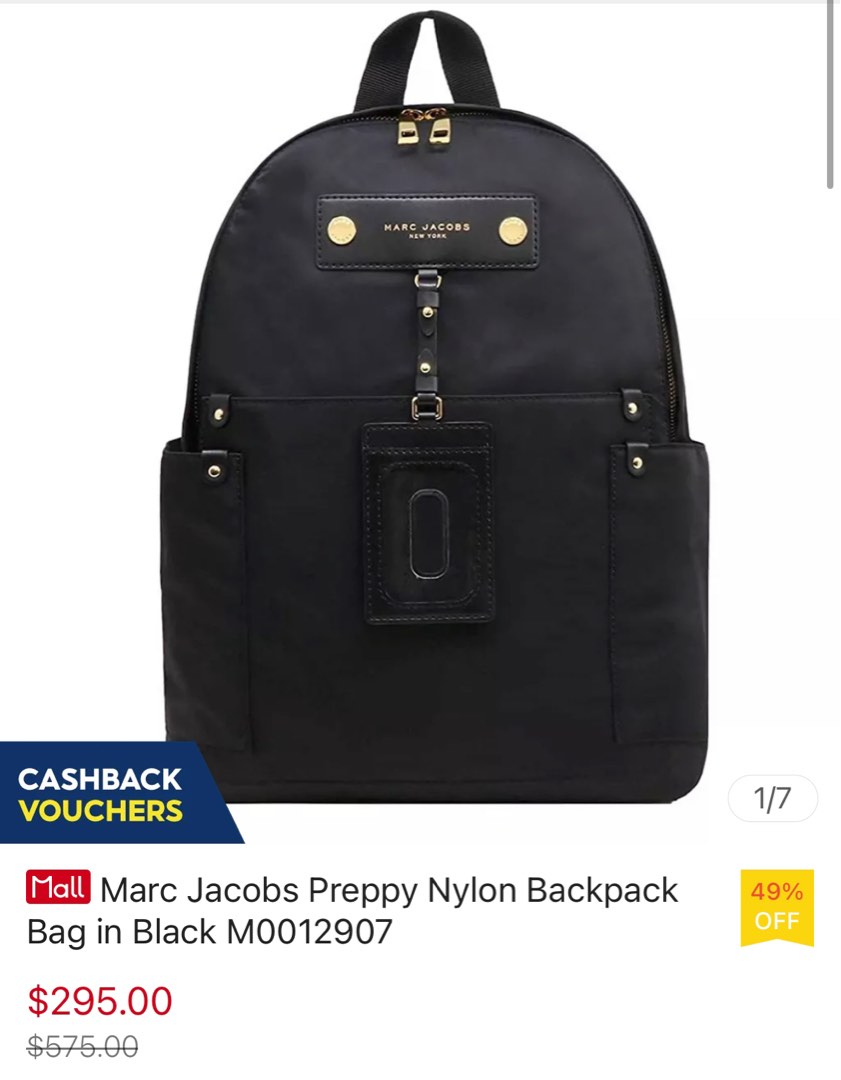 Marc jacobs preppy backpack 2025