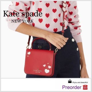 Kate Spade Staci 2 way Flutter Hearts Crossbody Shoulder Bag 
