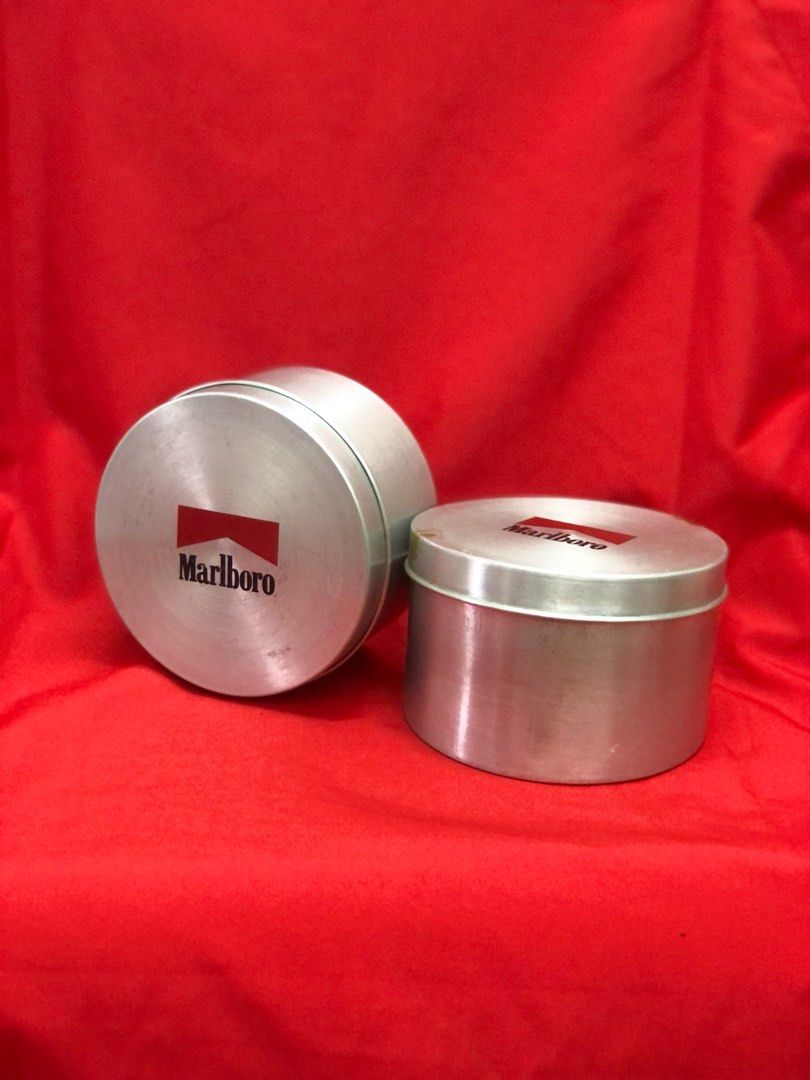 Vintage Marlboro Smoke Tin Tool Cigarette Snuffer Portable Ashtray Collectible | #3789656442 Australia