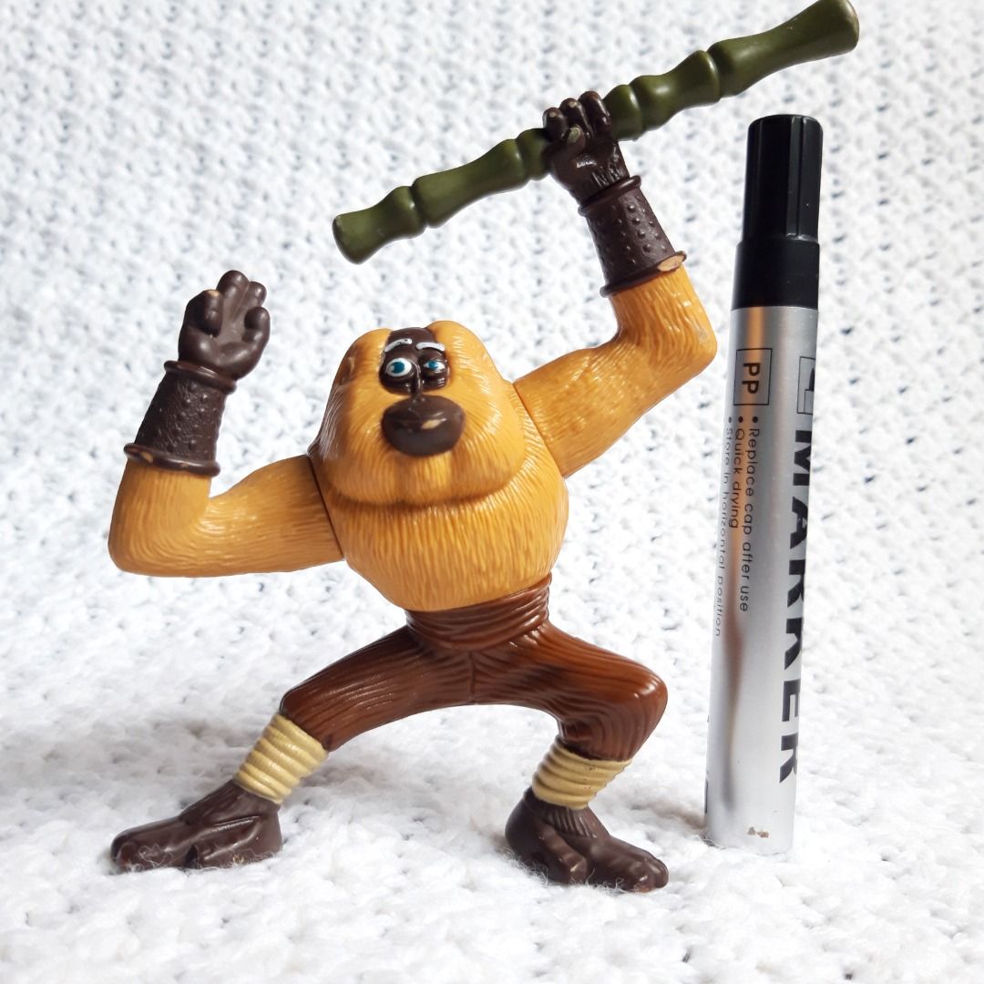 MASTER MONKEY KUNG FU PANDA 2008 McDONALD'S HAPPY MEAL, Hobbies & Toys ...
