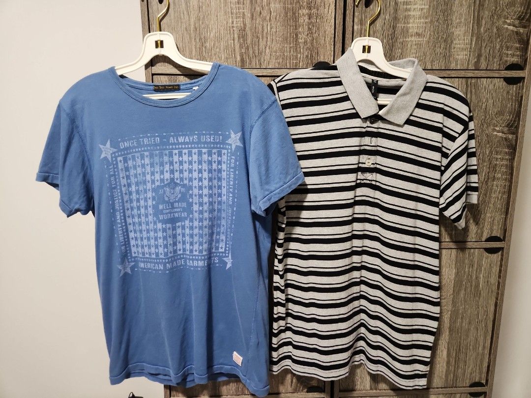 Men's T-Shirts and Polo-T(refer to photos)(FIRE SALE!), Men's Fashion, Tops  u0026 Sets, Tshirts u0026 Polo Shirts on Carousell