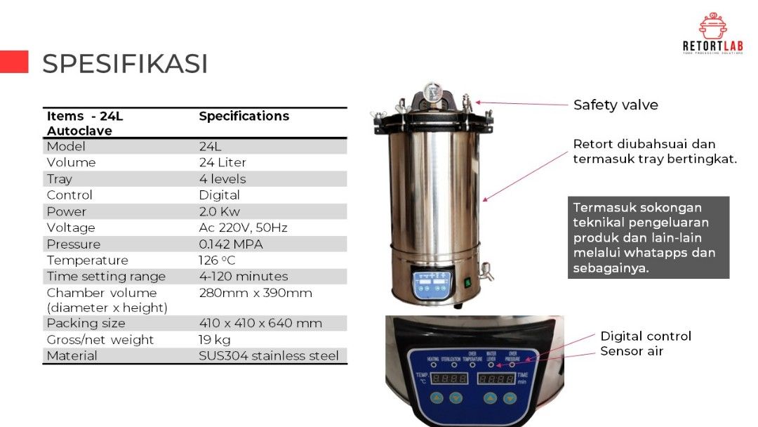 MESIN RETORT /MACHINE RETORT AUTO, Furniture & Home Living, Kitchenware