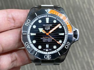 Mint Nov 22 Tag Heuer Aquaracer Superdiver 1000 Titanium WBP5A8A.BF0619