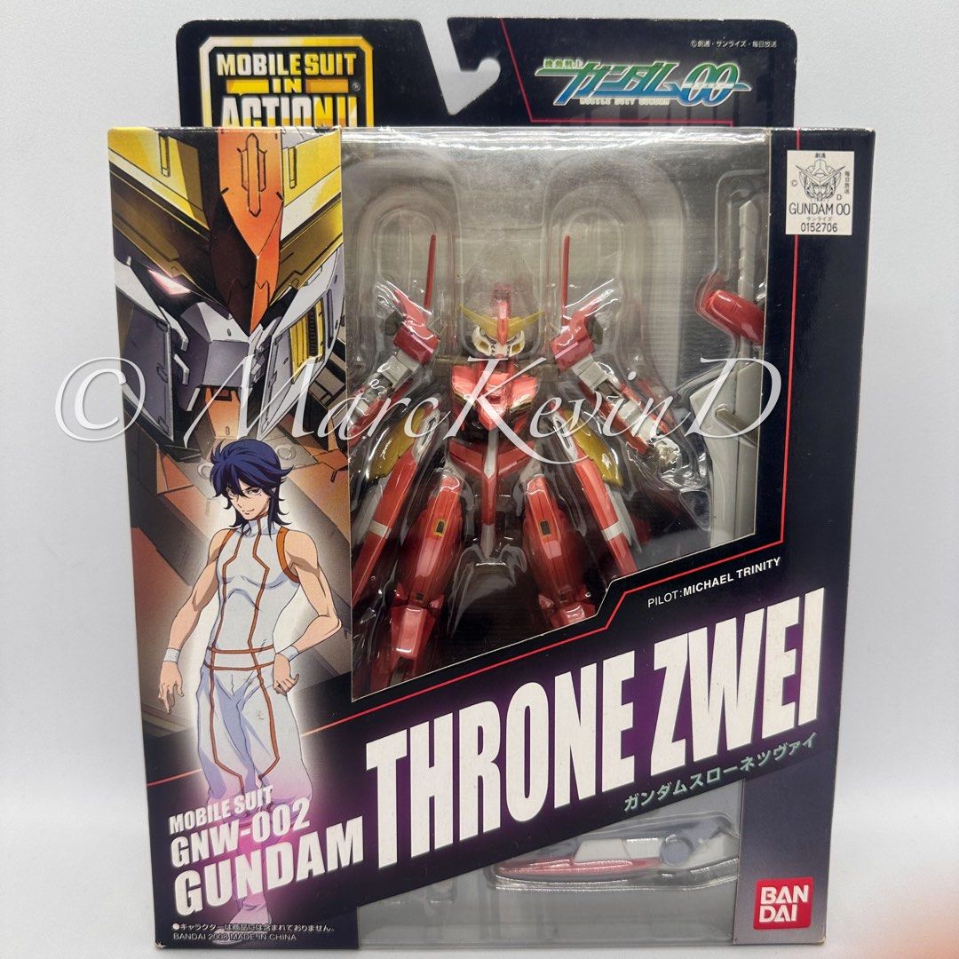 Mobile Suit In Action Throne Zwei (Category: Designer & Blind Box Toys) located in Las Pinas. Submitted by tindahantothemax (Listing ID 1232753922, Image 1). Description: This is MISB WYSIWYG. Buyers safety: Payment upon arrival of rider and confirmation at my location. NO TO PAYMENT FIRST 😊👍 PLS KINDLY READ: 😊 • Most of the items were never taken out of the box and is being sold as is. • Items condition reflects the price of the item. • Item 