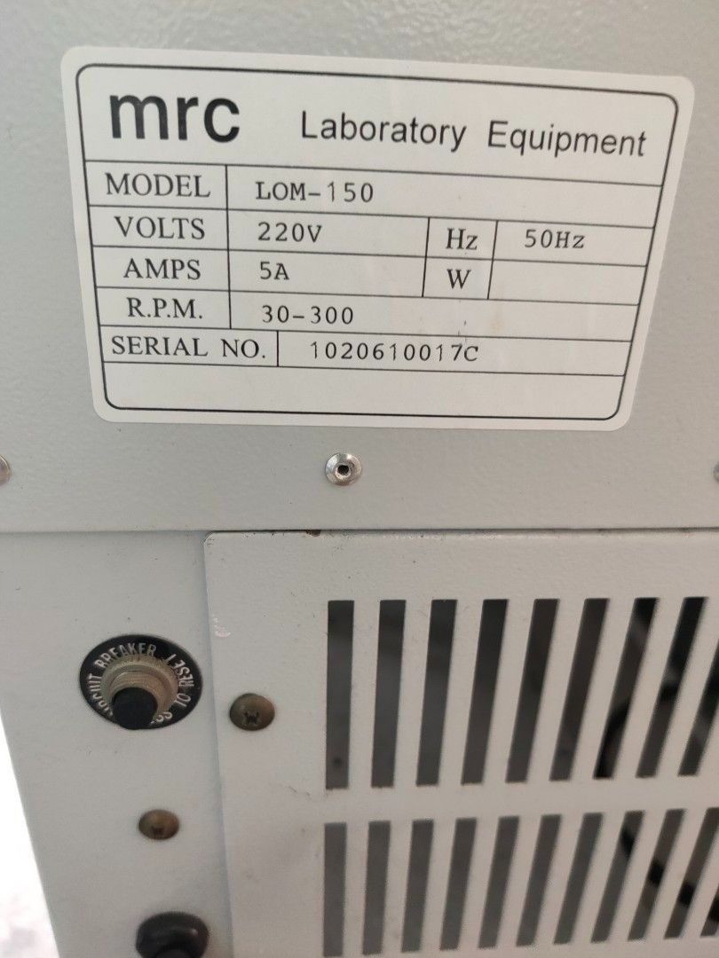 MRC Orbital Shaker Incubator for sale 450 each (AAR 1812 ), Everything Else on Carousell