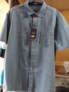 M&S Denim Polo