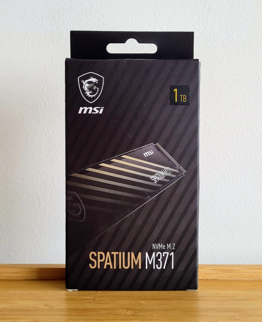 MSI 1TB Spetium M371 NVMe PCIe 3.0 x4 M.2 SSD Internal Solid State