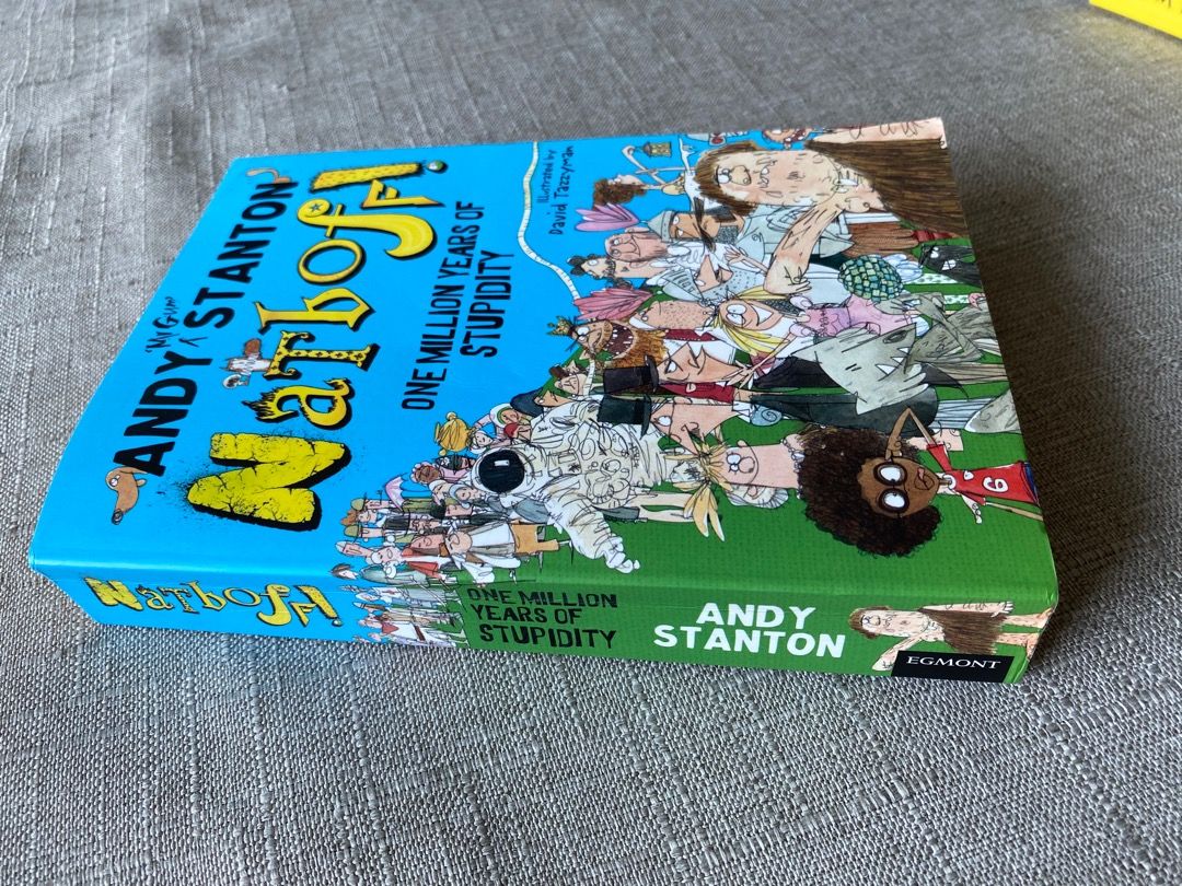 Natboff! One Million Years of Stupidity, 興趣及遊戲, 書本 & 文具, 兒童書籍 - Carousell