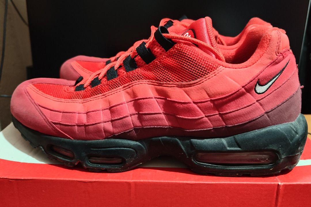 Nike air max 95 habanero red sale