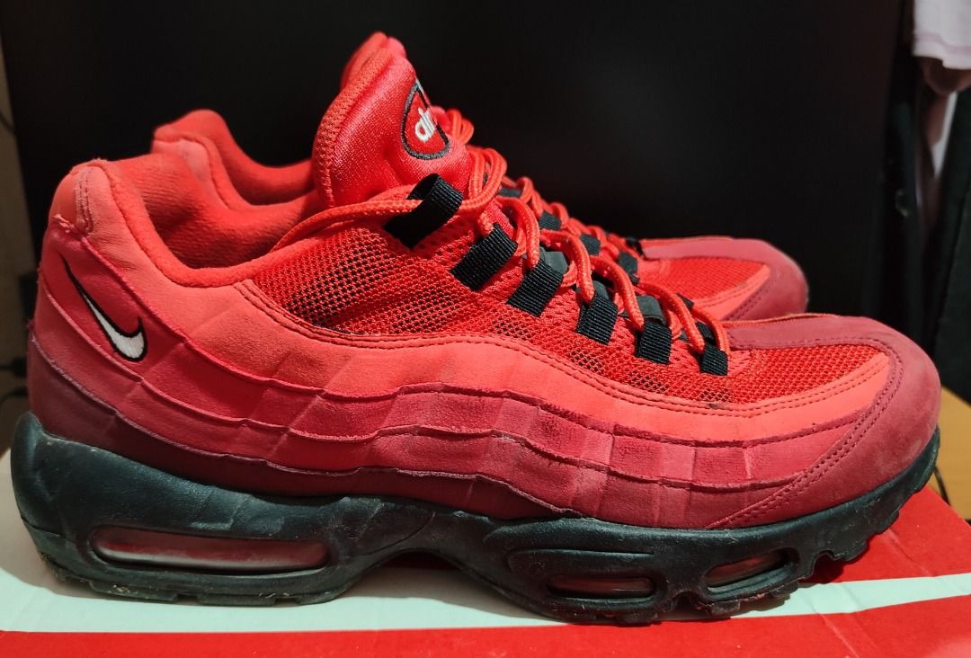 Nike air max 95 habanero red sale