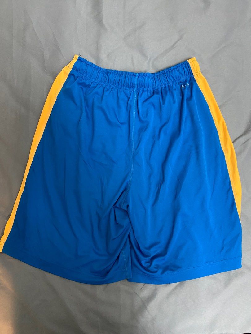 Blue and sales yellow nike shorts
