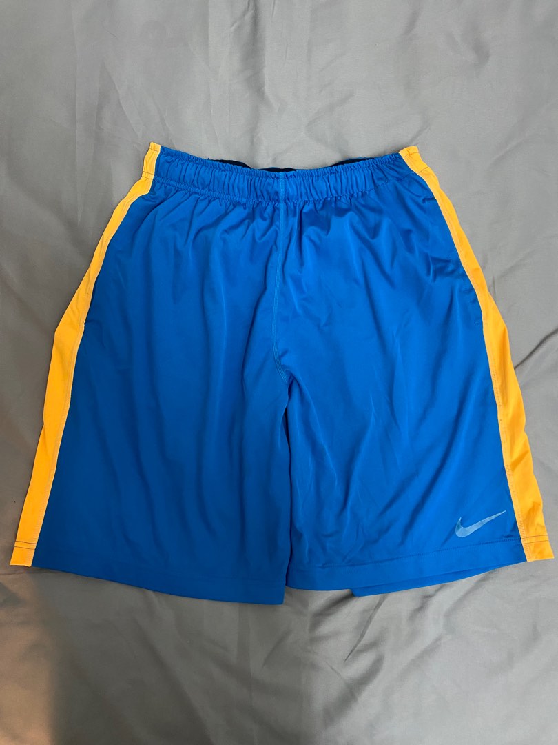 Yellow and blue nike hot sale shorts