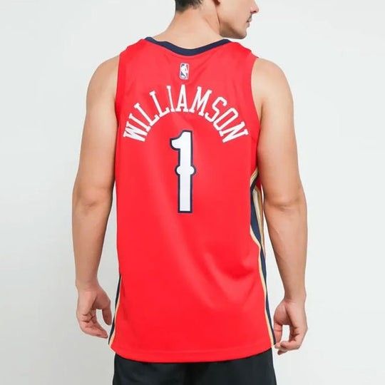 Unisex Jordan Brand Zion Williamson Red New Orleans Pelicans Swingman  Jersey - Statement Edition