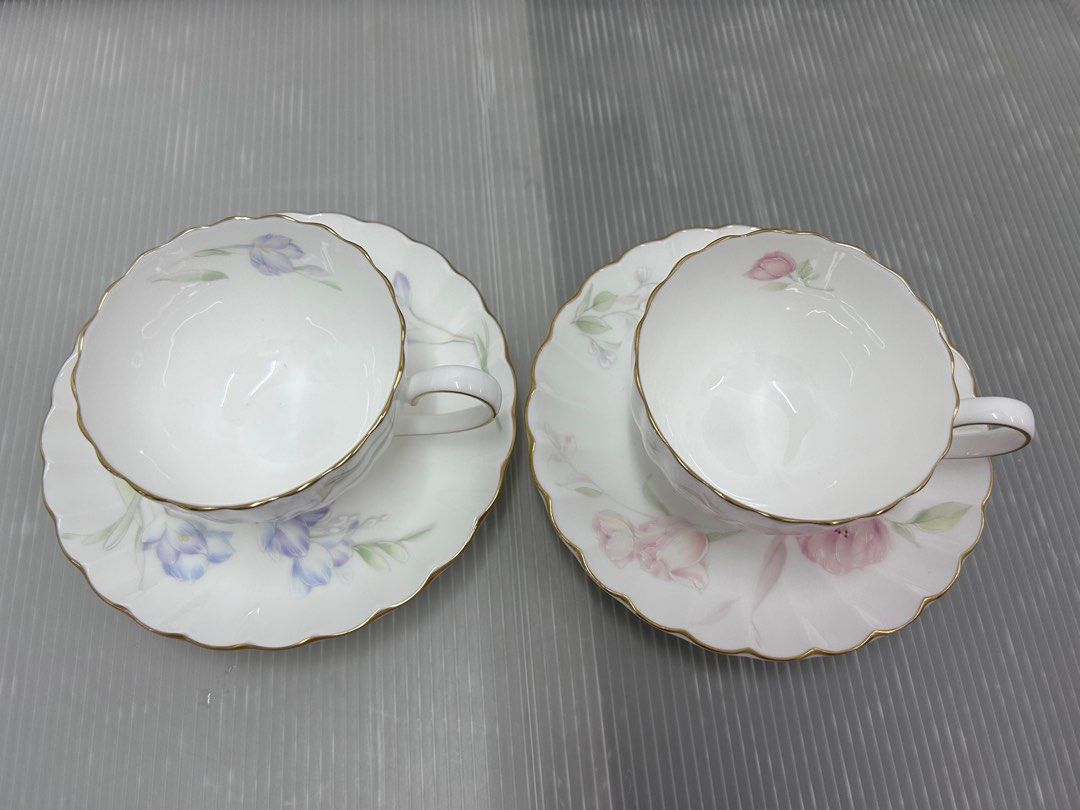 Nikko Fine Bone China teacup set, Furniture & Home Living, Kitchenware