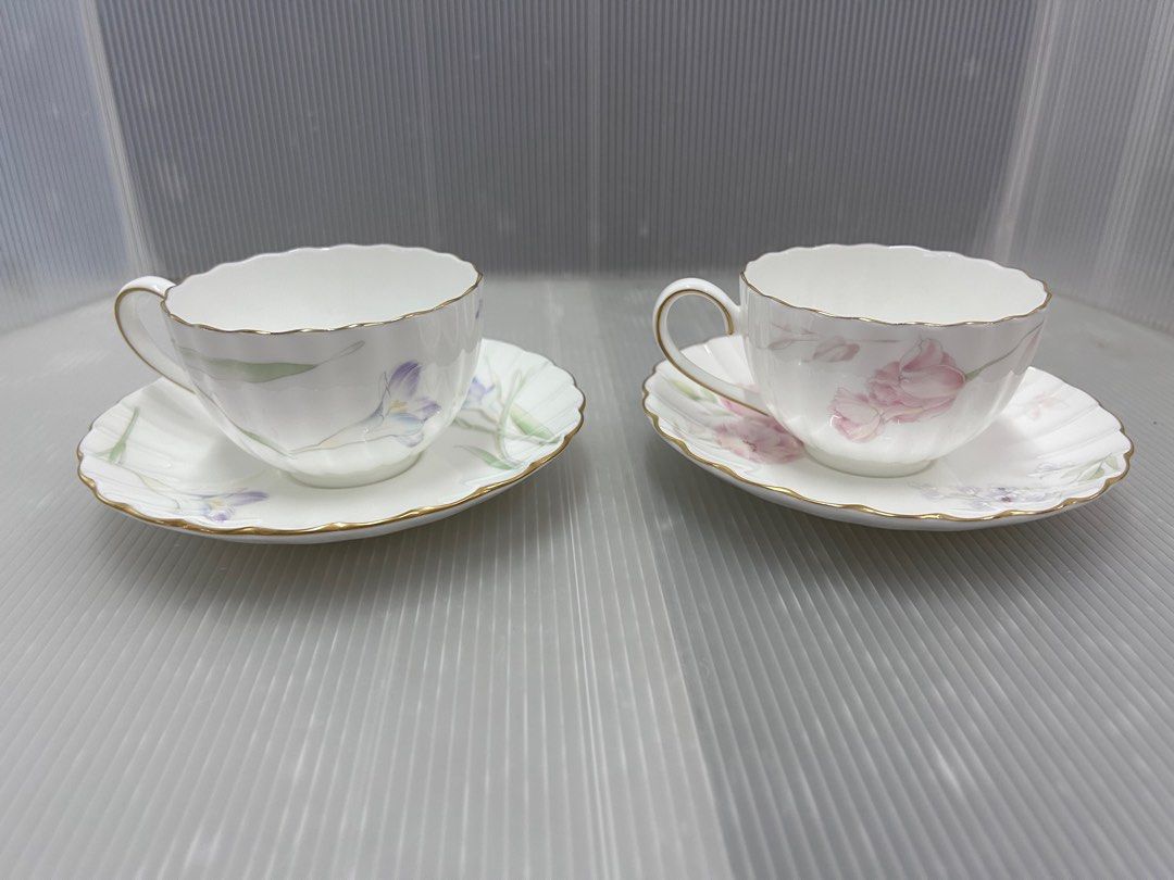 Nikko Fine Bone China teacup set, Furniture & Home Living, Kitchenware