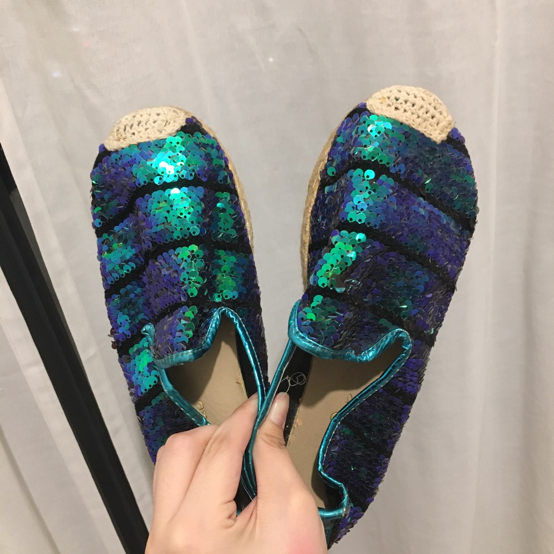 Nine west cheap sequin shoes