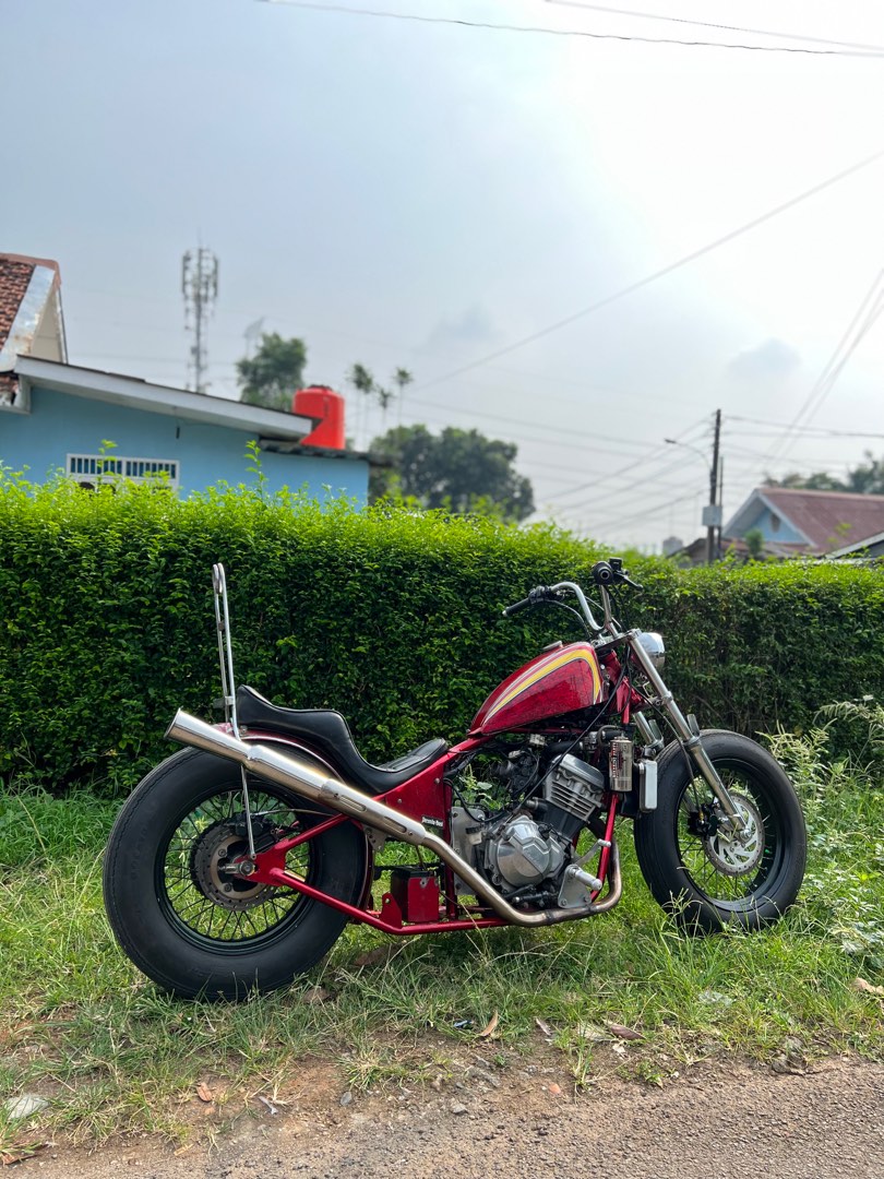Ninja 250 hot sale chopper