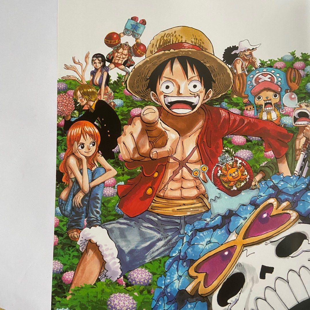 [OFFICIAL] One Piece Art Book Color Walk Compendium New World to Wano, Hobbies & Toys, Books