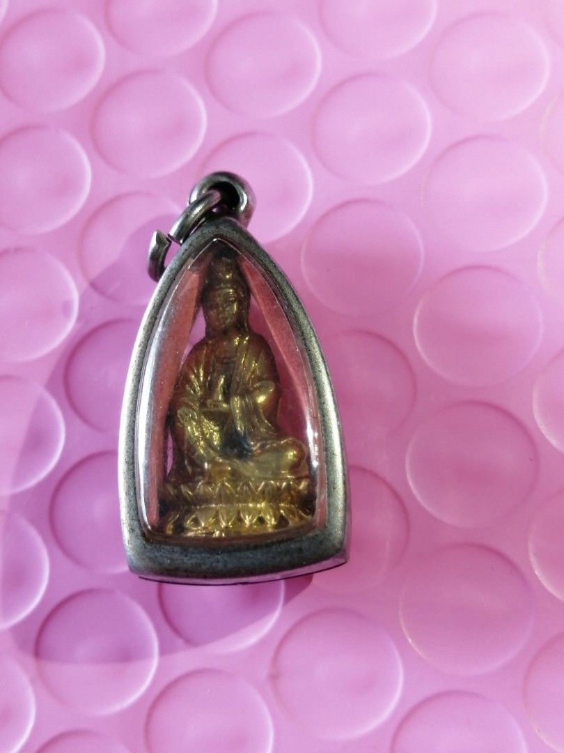 Old Guan Yin Loop Lor - Thai Amulet - Bucha - Khun Paen - AC Meng ...