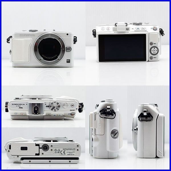 OLYMPUS PEN Lite E-PL6 PEN mini E-PM2 Mirrorless 2 points/Lens 4
