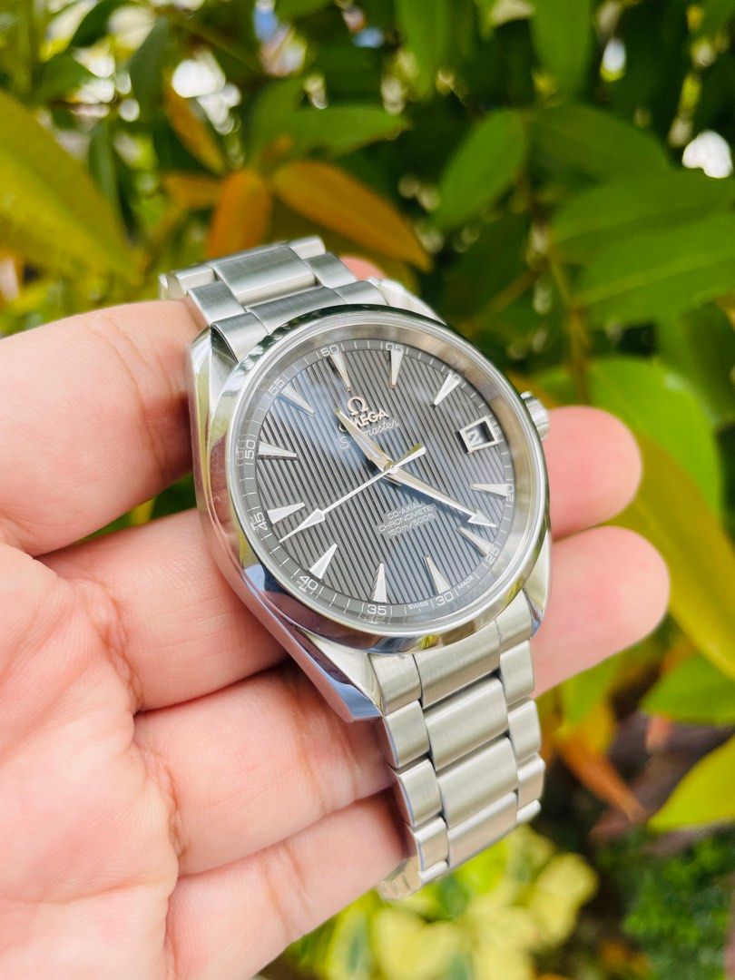 Omega Aqua Terra Men s Fashion Watches Accessories Watches on